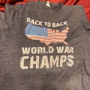 Back to Back World War 2 Champs shirt